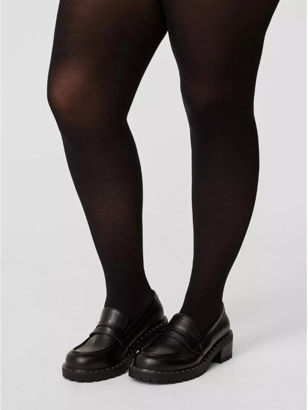 Black Opaque Tights size 5/6